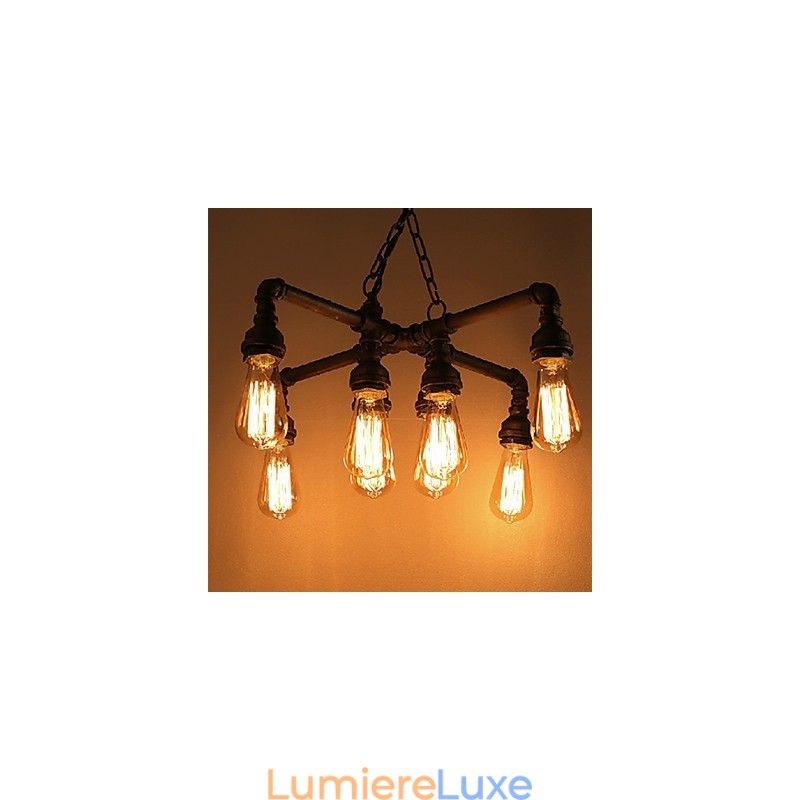 Lustre Moderne Contemporain Traditionnel Classique Rustique Lodge Métal