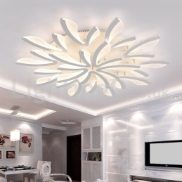 Plafonniers encastrés modernes et élégants à 15 lumières