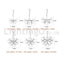 Lustre Lucioles post-moderne