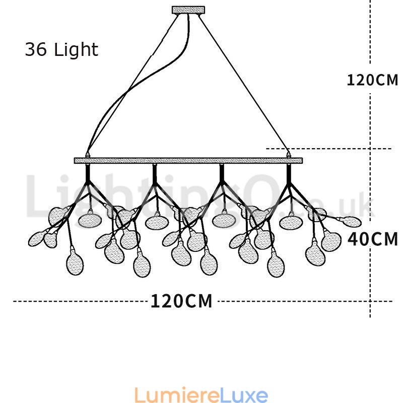 Lustre Lucioles post-moderne