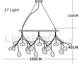 Lustre Lucioles post-moderne