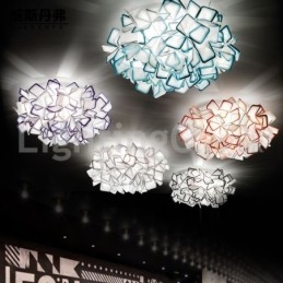 Plafonniers encastrés à trois couleurs avec source de lumière moderne
