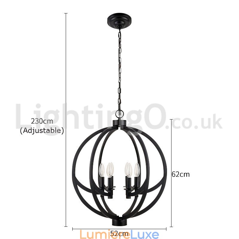 Suspension boule rétro