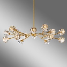 Lustre en cristal nordique