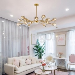 Lustre en cristal nordique