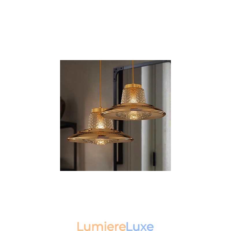 Lustre Mini Style Moderne Contemporain Suspension Métal