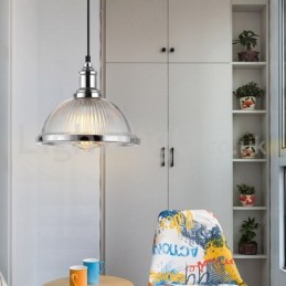 Suspension industrielle à tête unique en acier inoxydable pour magasin