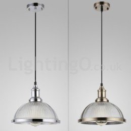 Suspension industrielle à tête unique en acier inoxydable pour magasin