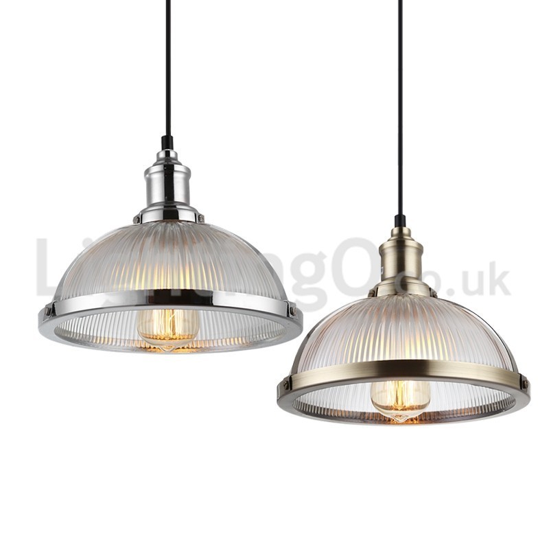 Suspension industrielle à tête unique en acier inoxydable pour magasin