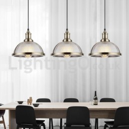 Suspension industrielle à tête unique en acier inoxydable pour magasin