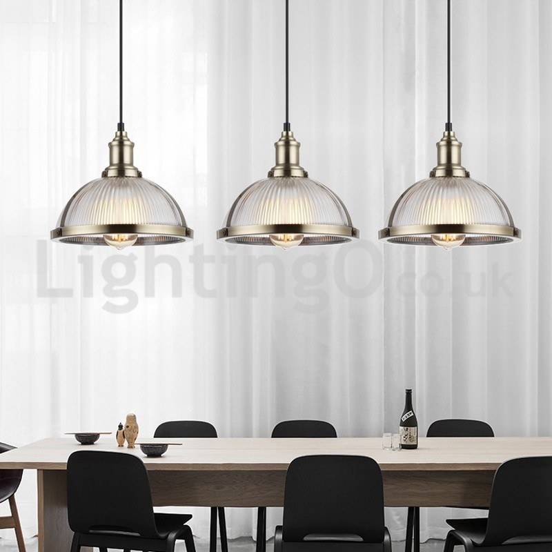 Suspension industrielle à tête unique en acier inoxydable pour magasin