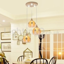 Suspension moderne à 1 ou 3 lumières bon marché