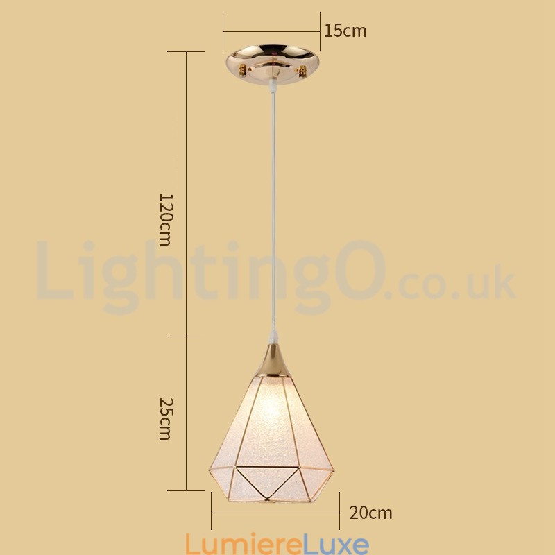 Suspension moderne à 1 ou 3 lumières à bas prix
