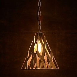 Lampe en fer rétro Lustre de style industriel minimaliste moderne