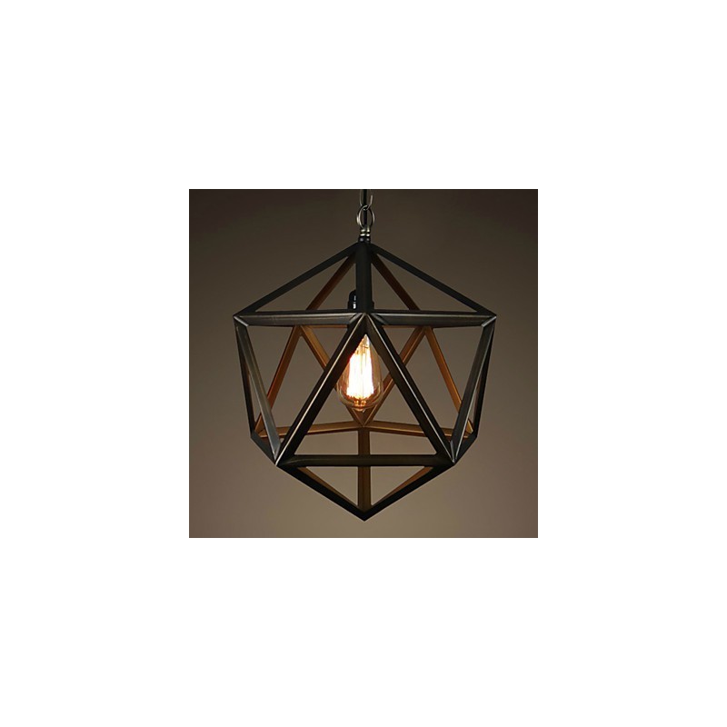 Lustre en métal vintage Rustic Lodge