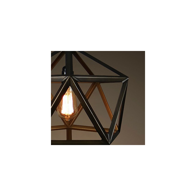 Lustre en métal vintage Rustic Lodge