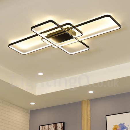 Plafonnier moderne et contemporain en aluminium avec variateur d'intensité pour salon, chambre à coucher, peut également être utilisé comme applique murale. Plafonnier moderne et contemporain en aluminium avec variateur d'intensité pour salon, chambre à coucher, peut également être utilisé comme applique murale.