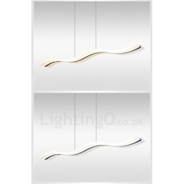 Suspension linéaire à intensité variable avec télécommande au design moderne