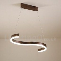 Suspension linéaire à intensité variable avec télécommande au design moderne