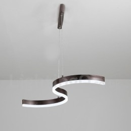 Suspension linéaire à intensité variable avec télécommande au design moderne