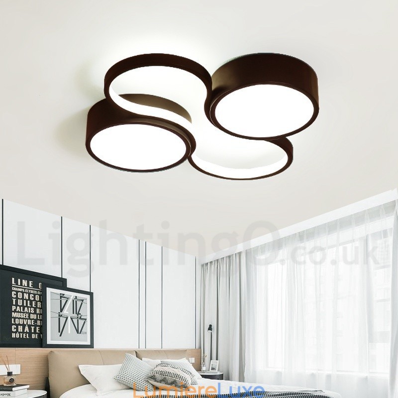 Plafonnier encastré en aluminium moderne et contemporain à intensité variable pour salon, chambre à coucher, peut également être utilisé comme applique murale.