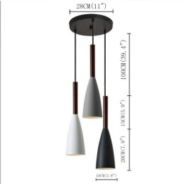 Suspension Macaron au design contemporain et moderne
