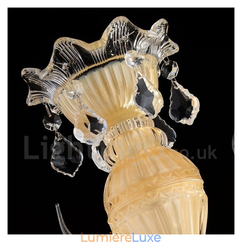 Lustre suspendu en cristal luxueux, moderne et contemporain