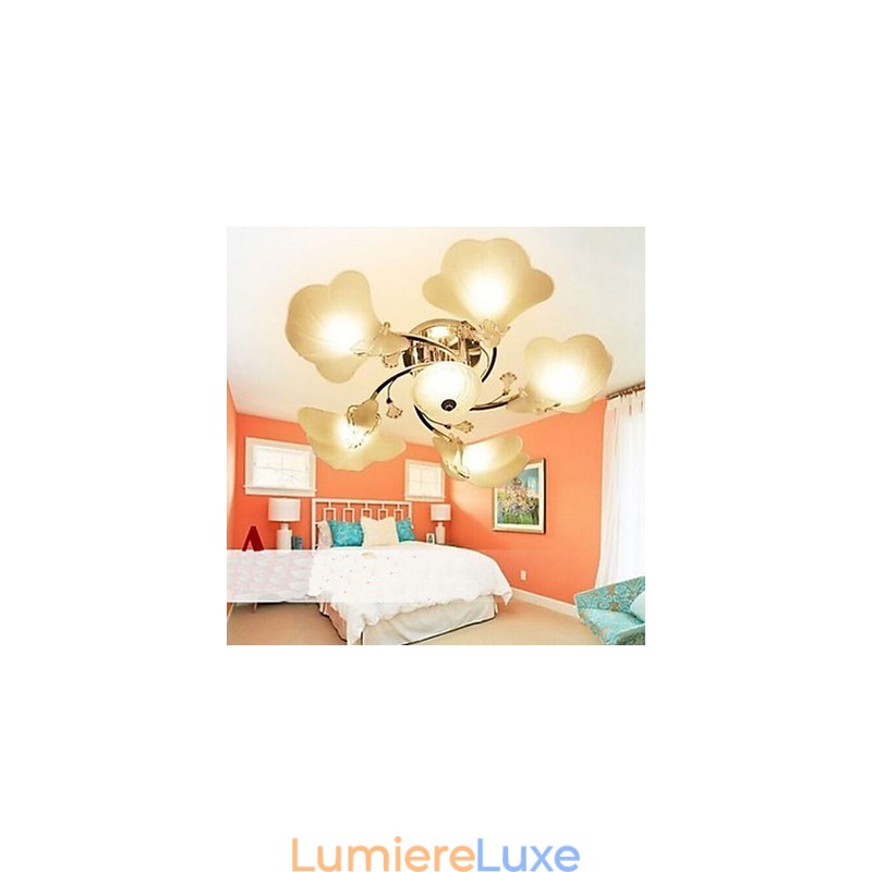 Plafonnier en verre Plafonnier