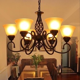 Lustre en métal rétro vintage rustique Lodge pour enfants