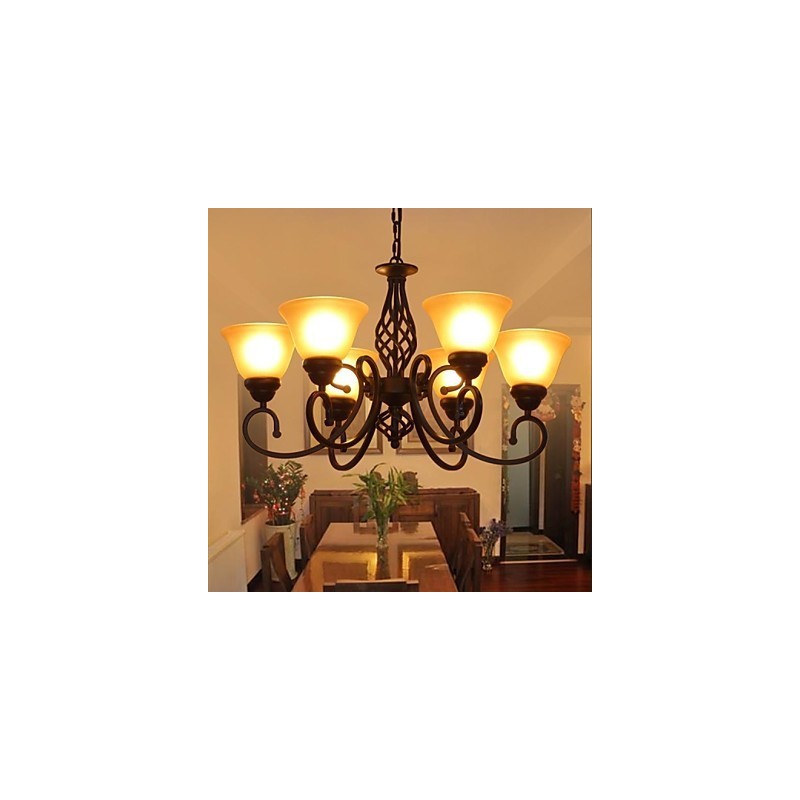 Lustre en métal rétro vintage rustique Lodge pour enfants