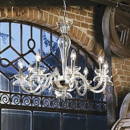 Lustre en cristal traditionnel classique