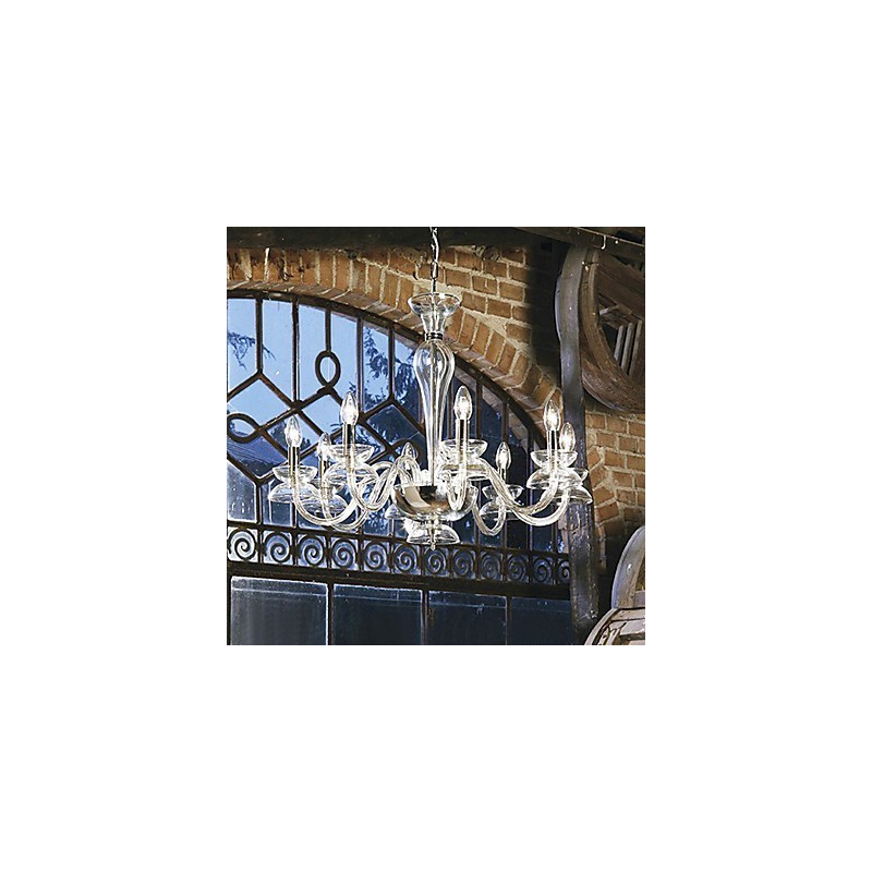 Lustre en cristal traditionnel classique