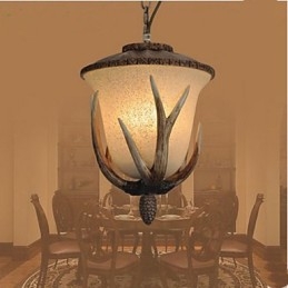 Lustre à une tête, lampe suspendue