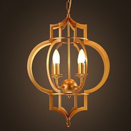 Lustre de jardin moderne noir et blanc avec lumière, idéal pour la décoration