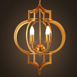 Lustre de jardin moderne noir et blanc avec lumière, idéal pour la décoration