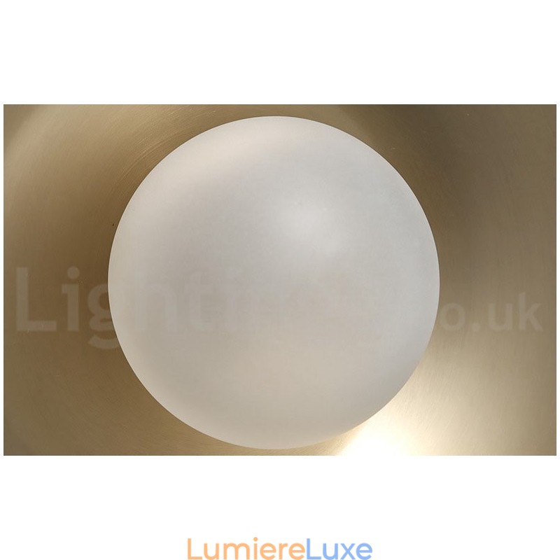 Suspension style industriel mini doré à 1 lumière, finition peinte électrolytique avec abat-jour en verre