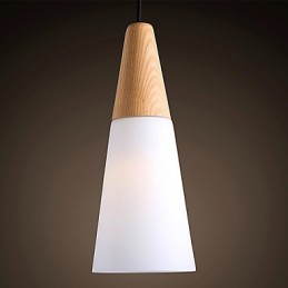 Lustre Mini Style Moderne Contemporain Bois Bambou
