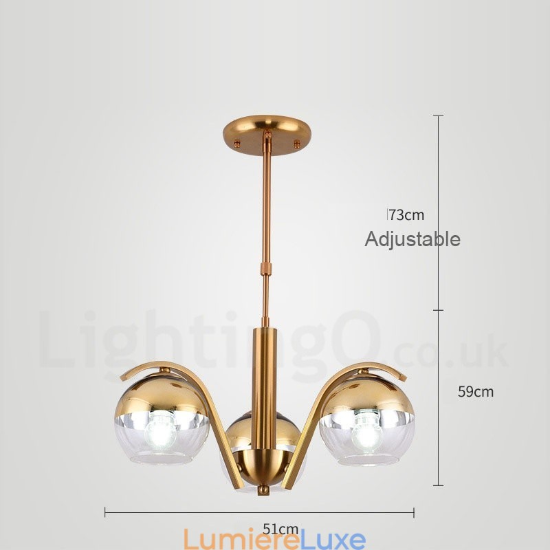 Lustre Nordic Fashion Or Argent