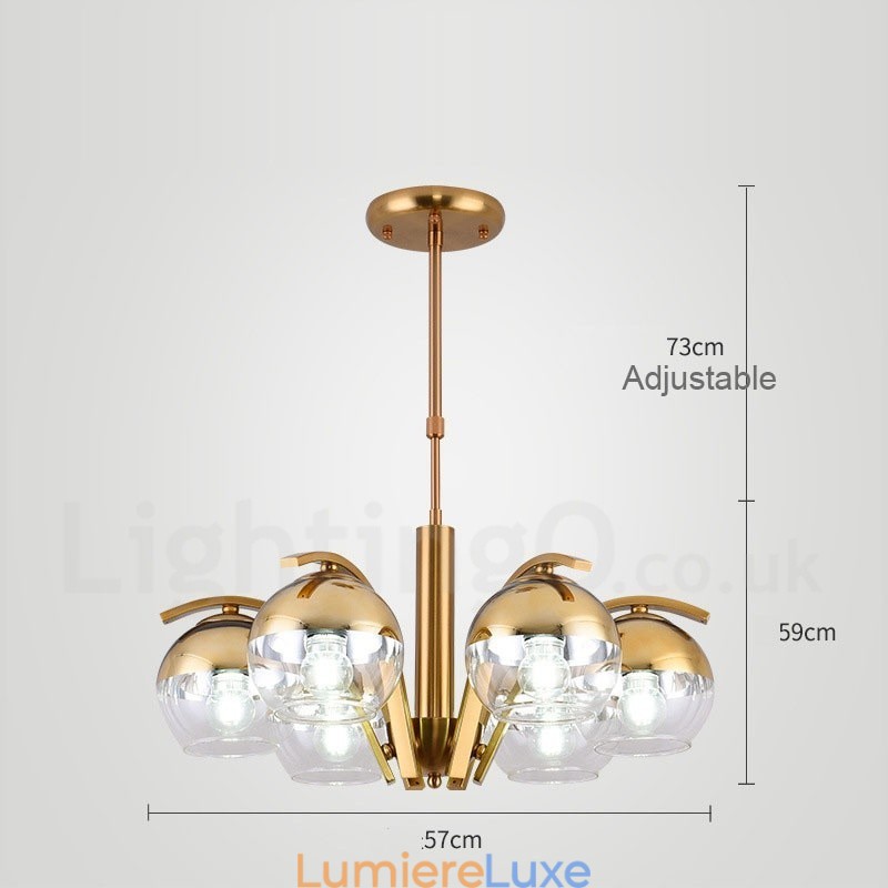 Lustre Nordic Fashion Or Argent