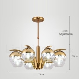 Lustre Nordic Fashion Or Argent