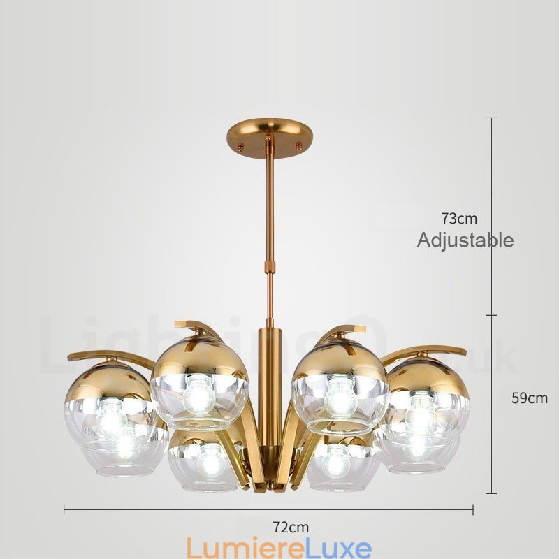 Lustre Nordic Fashion Or Argent