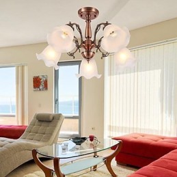 Plafonnier en métal galvanisé moderne, contemporain, traditionnel, classique et rétro
