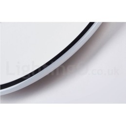 Plafonniers encastrés ultra-minces à intensité variable de style nordique moderne et contemporain avec télécommande, peuvent également être utilisés comme applique murale