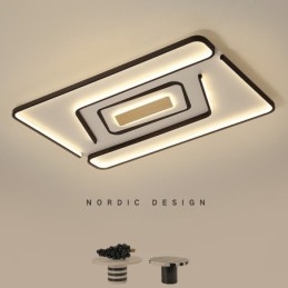 Plafonnier rectangulaire moderne et contemporain