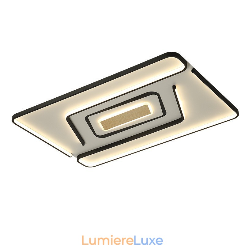 Plafonnier rectangulaire moderne et contemporain