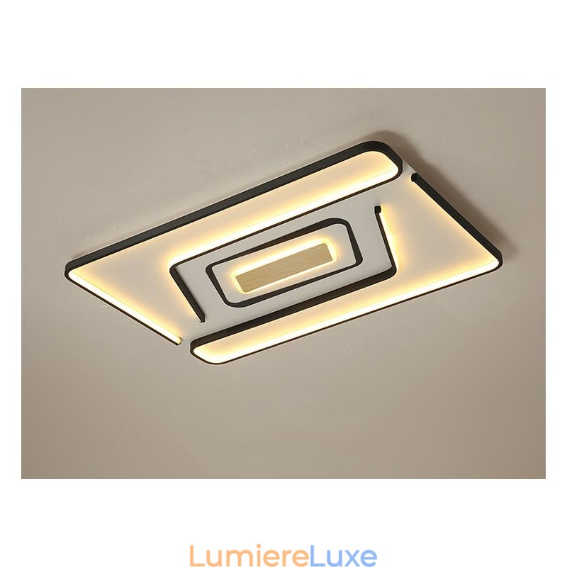 Plafonnier rectangulaire moderne et contemporain