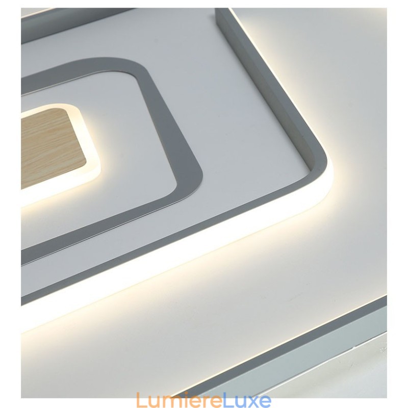 Plafonnier rectangulaire moderne et contemporain
