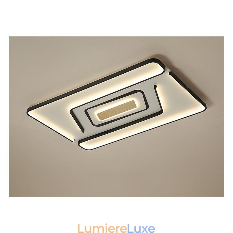 Plafonnier rectangulaire moderne et contemporain