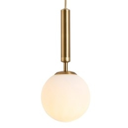Suspension contemporaine moderne avec abat-jour en verre