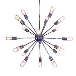 Lustre moderne Globe Living Suspension Salle à manger Shopping Magasin Nuit Métal Chrome